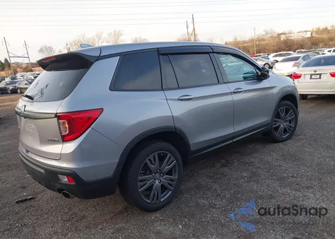 2021 Honda Passport Awd Ex-L from USA, damaged, VIN 5FNYF8H54MB007766